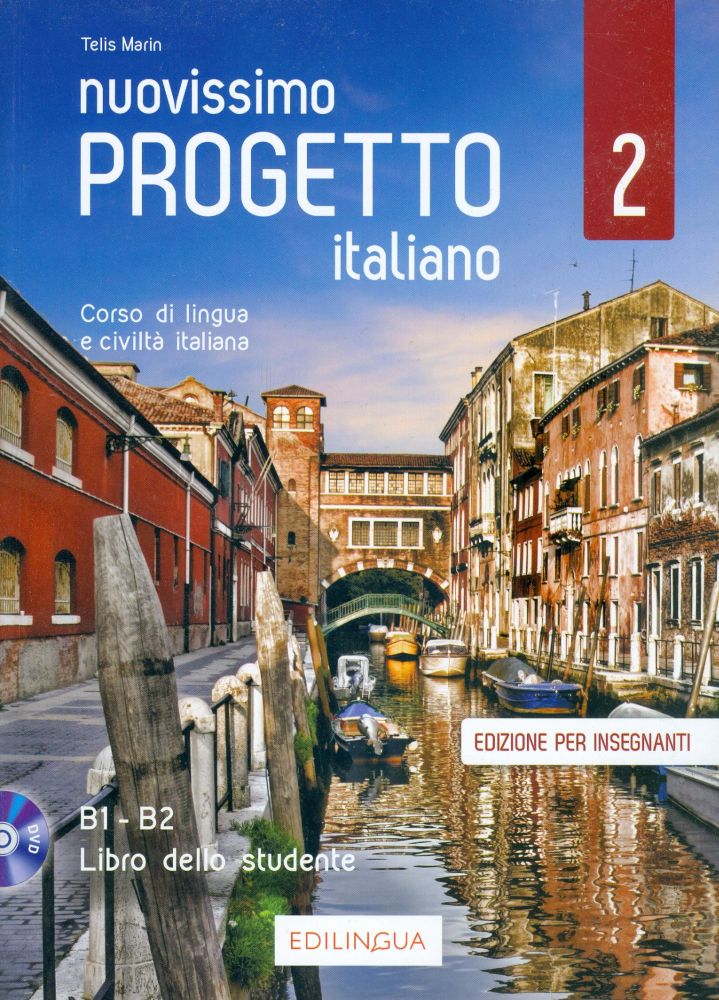 EDILINGUA NUOVISSIMO PROGETTO ITALIANO 2 +CD B1-B2 LIBRO DELLO STUDENTE ΒΙΒΛΙΟ ΔΑΣΚΑΛΟΥ