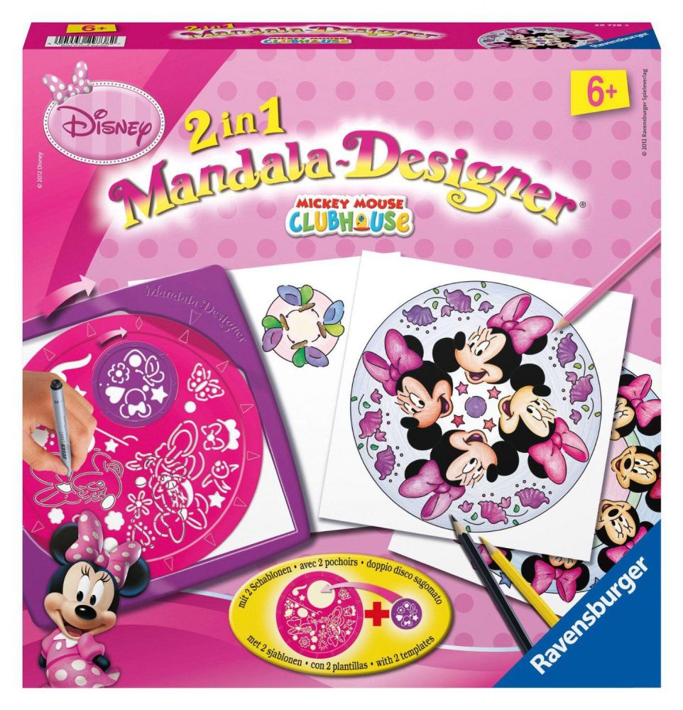 ΠΑΙΧΝΙΔΙ RAVENSBURGER 2 ΣΕ 1 MANDALA MINNIE MOUSE